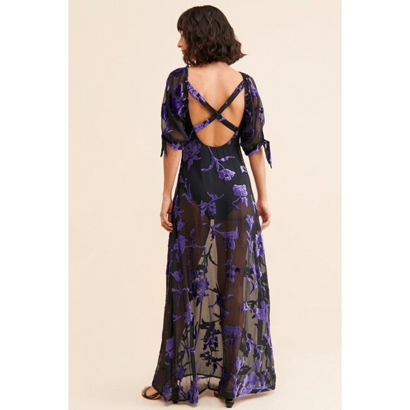 Free People Dahlia Maxi Dress Small - Picture 2 of 9